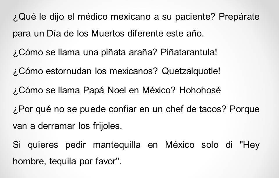 mexican jokes in spanish language